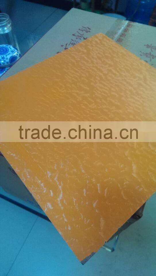 White Laminated Melamine Coated MDF Boards For Different Furniture Usages