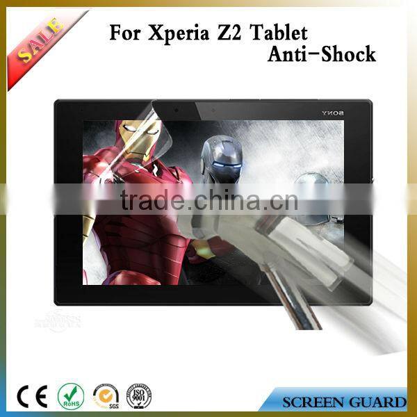 Wholesaler/retailer TPU/PAC For Sony Xperia Z2 Tablet PC Anti-shock Screen Protection/Shields