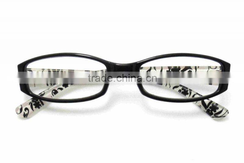 Fashion high quality pattern flower wholesale reading glasses