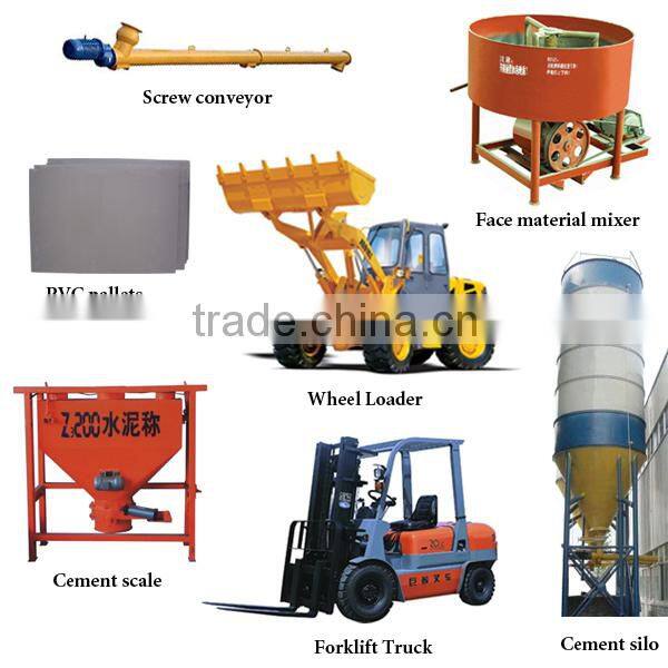 Automatic QT10-15 cement brick manufacture machine