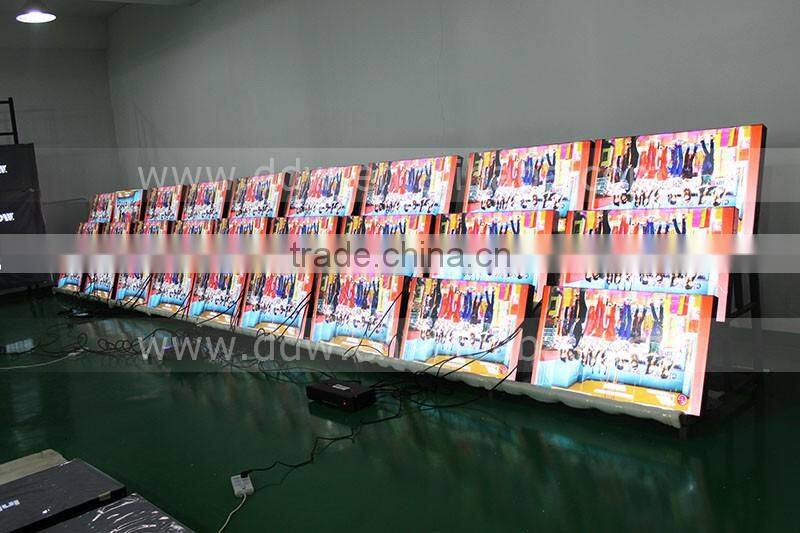 ultra narrow bezel high brightness super thin bezel 46 inch DID LCD video wall