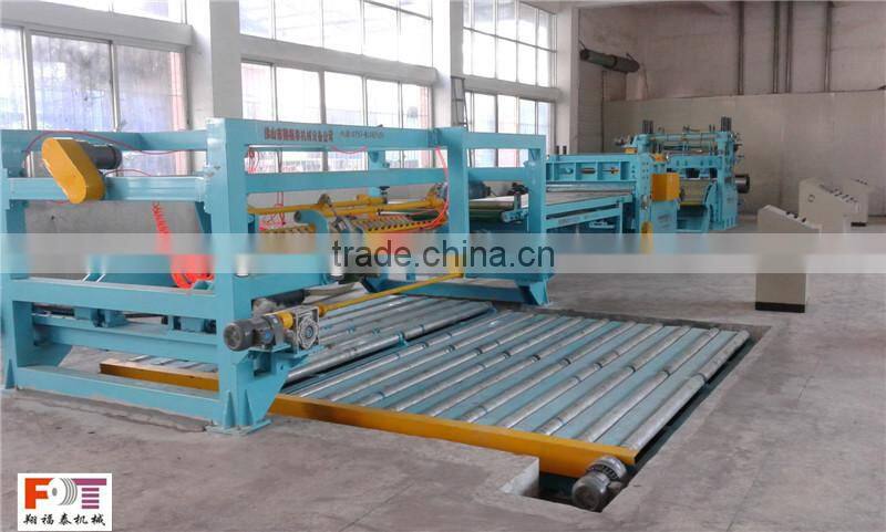 Mini cut to length coil line