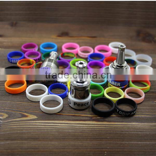Stylish vapor bands silicone bands protect tank vape glam 22mm silicone rings vapor bands