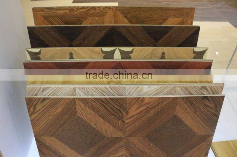 HDF laminate parquet flooring