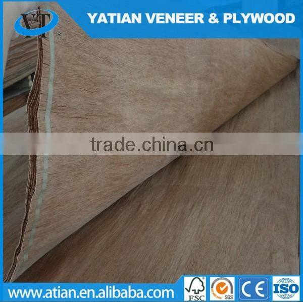 Grade ABCD 0.28-0.3mm furniture water gum veneer