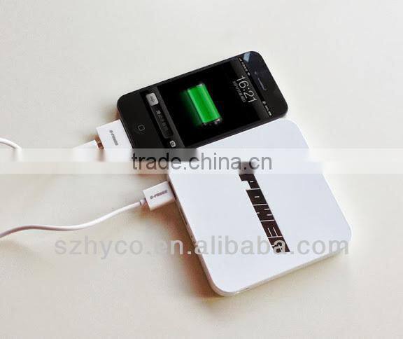 High Quality Solar Stackable Portable Power bank with CE FCC