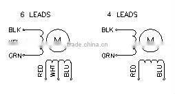 non-captive shaft motor step motor lead screw acme motor with shaft Tr8*8 ,3d printer for in and cnc glass hobbyist