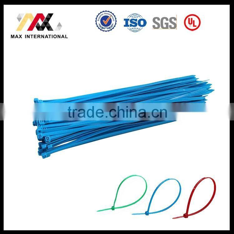 Blue Nylon Self-Locking Zip Plastic Cable Tie