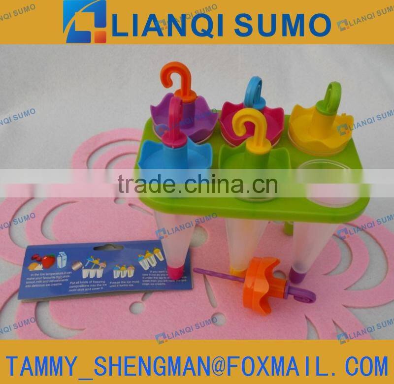 LFGB/FDA Food Grade plastic ice cream lolly mould