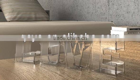 christmas decoration! wholesale transparent fancy acrylic vase QCY-VE-7