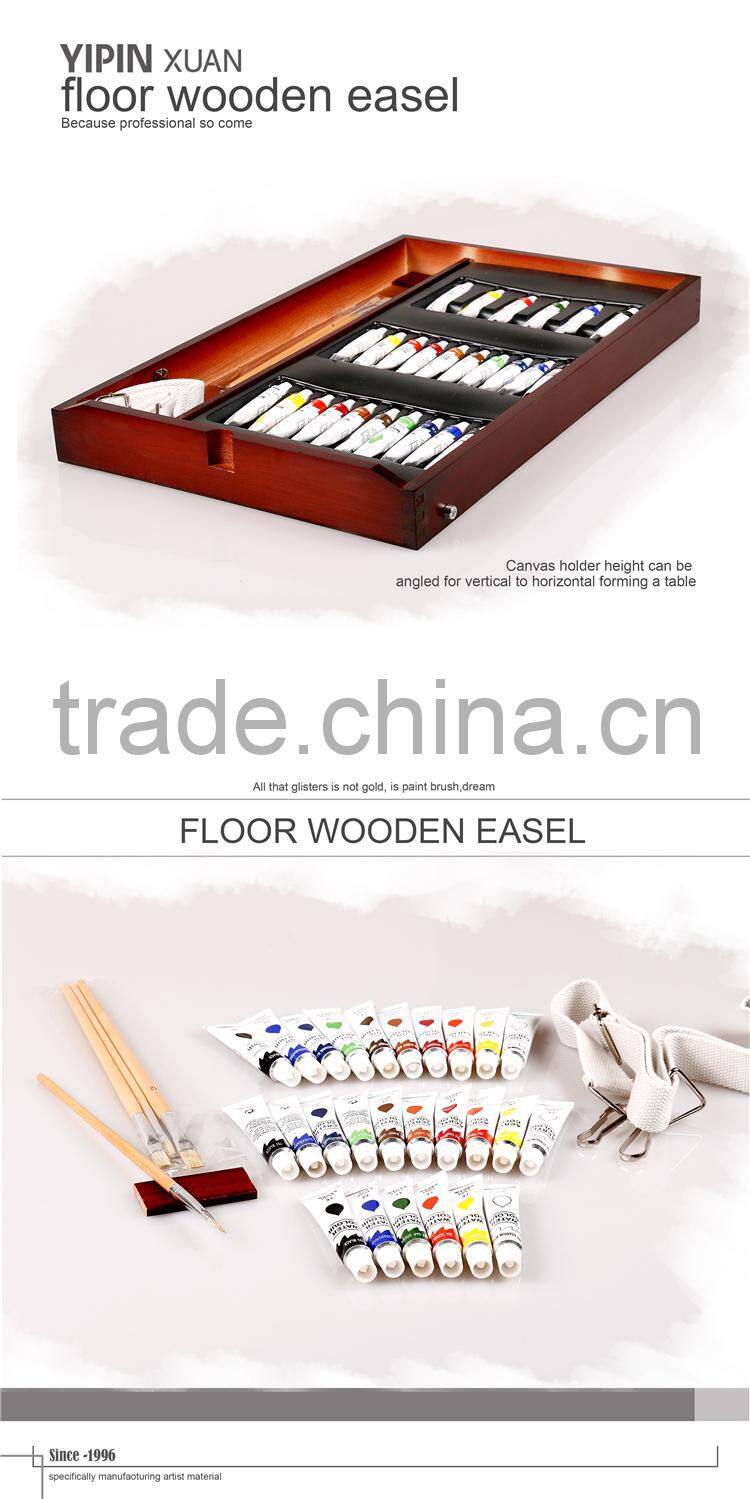 New French Easel Wooden Sketch Box Portable Folding Art Artist Painters Tripod