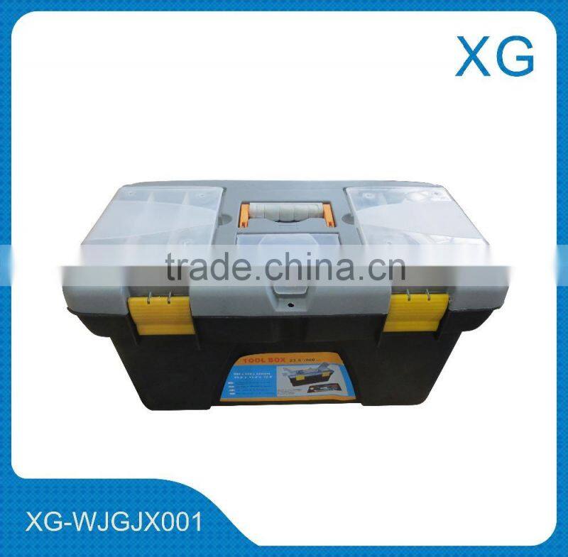 Large hardware tools box plastic high quality tool box useful hardware tools box