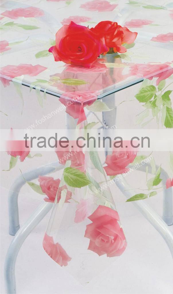 Hight quality best price pvc sheet for table cloth roll