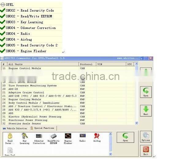2016 Best Selling professional auto car key programming tools ORV Commander 4-in-1 Opel Renault Volvo auto Key Programmer