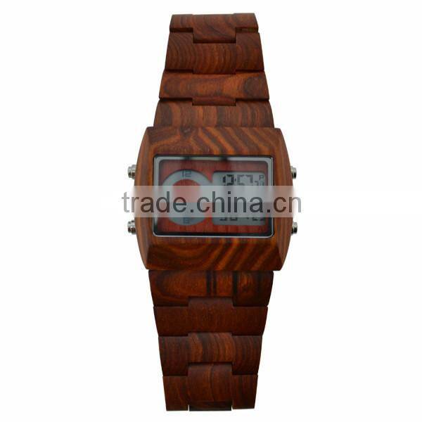 Bewell Handmade Eco-Friendly 100% Natrual Wood Watch Custom Made Souvenir