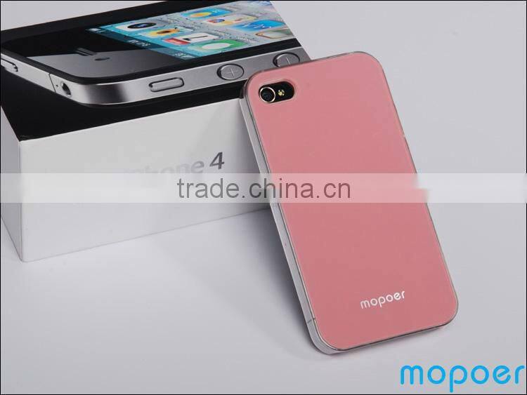 pink and high quality mobile phone case for iphone4/iphone4s