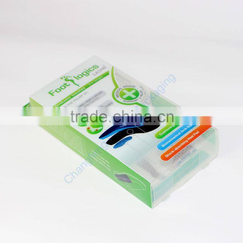 Environmental Insole Packaging Plastic Box from ShenZhen