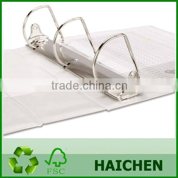 2015 PVC file folder document holder with ring binder for man manager