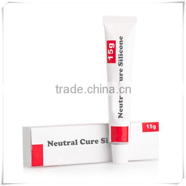 Excellent adhesion non-toxic small tube waterproof Small Tubes Of Silicone glue