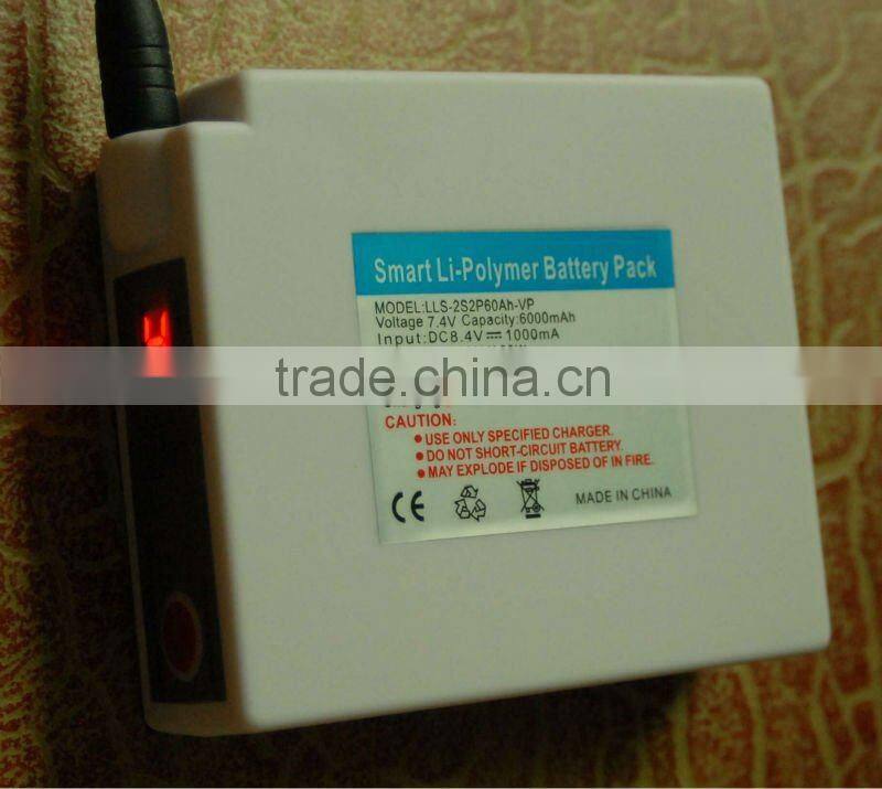 3.7V 4400mAh li battery for power heated gloves