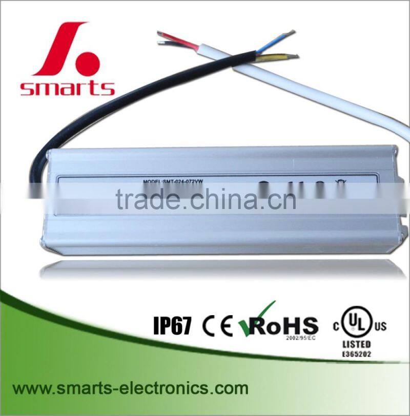 ROHS UL led driver 24v 90w constant voltage led transformer