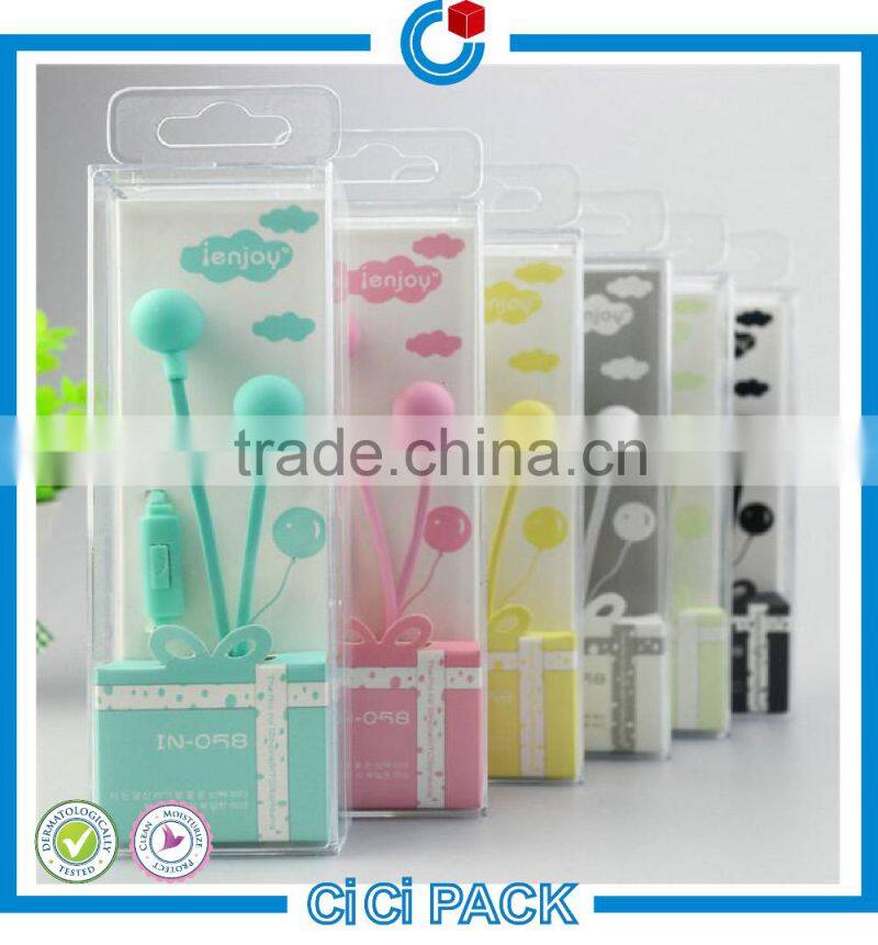 Professional Offset Printing Headset Plastic Box Customized