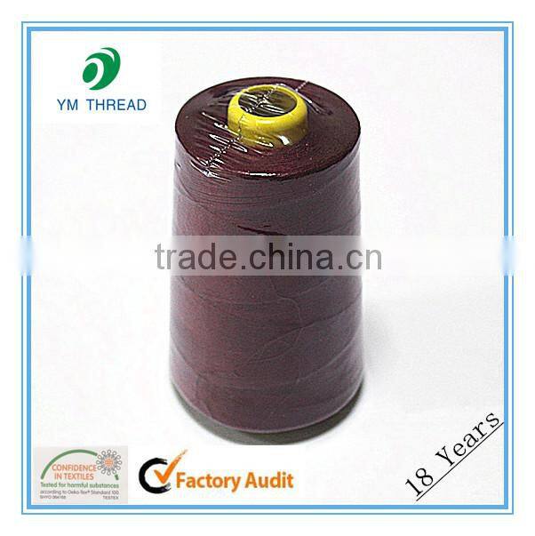 Dyed Polyester High Tenacity Yarn For Producing Shoes