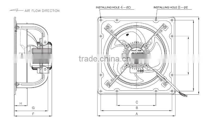 300mm Small Propeller Fans - Fanzic
