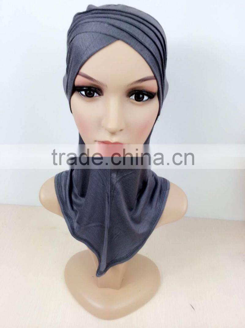 C062 new style crossover ninja inner underscarf,full underscarf to cover neck