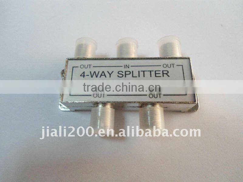 4 Way CATV Splitter