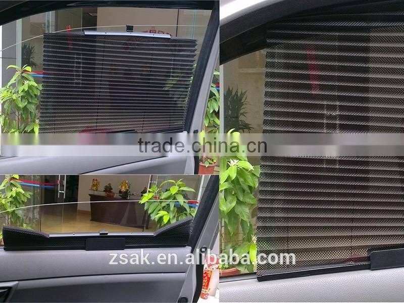 Zhongshan car pleated electric window curtain sunahade
