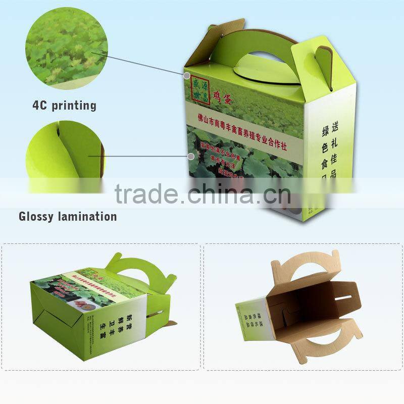 2015 High Quality Folding 5-ply Corrugated Vegetable Carton Box