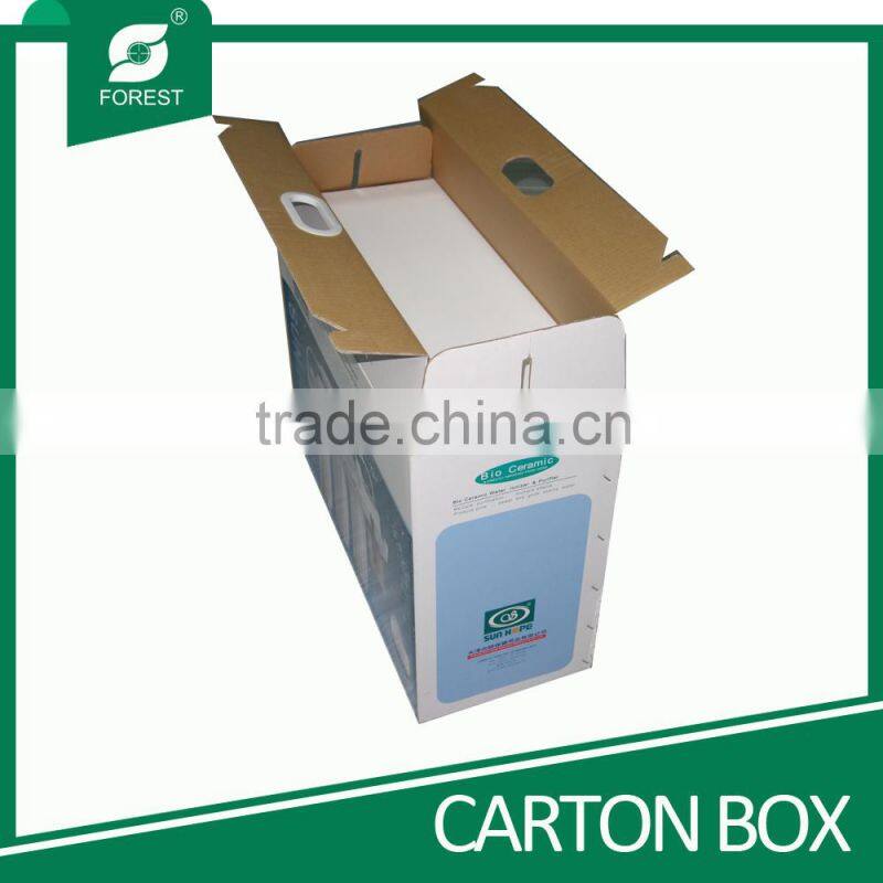 PACKING MACHINE BIG CARTON WITH FOAM INSERT