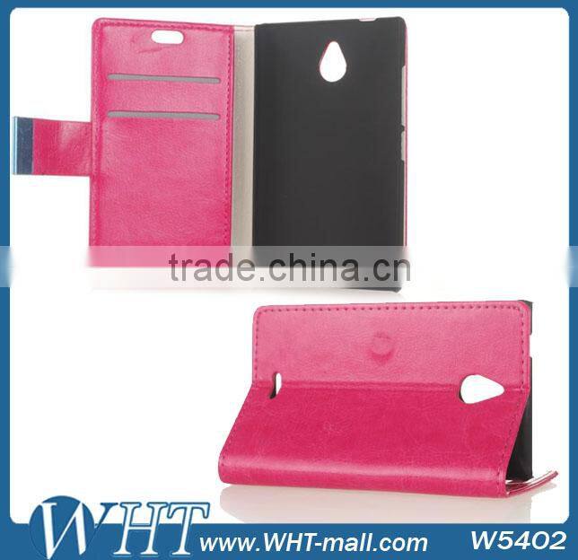Luxury Pouch Leather Case For Nokia X2 Case Cover For Nokia X2 Factory Wholesale
