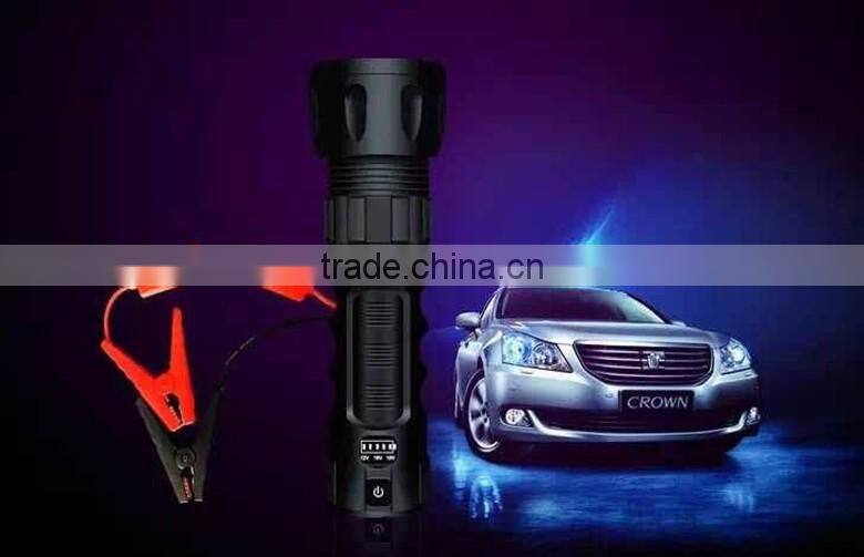 10000 mAh multi-function torch emergency jump starter with 19V/16V/12V/5V