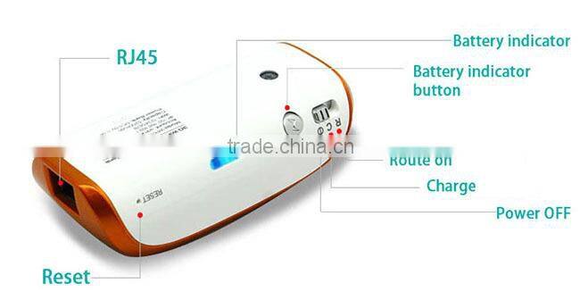 5200mAh mobile wifi router charger power bank