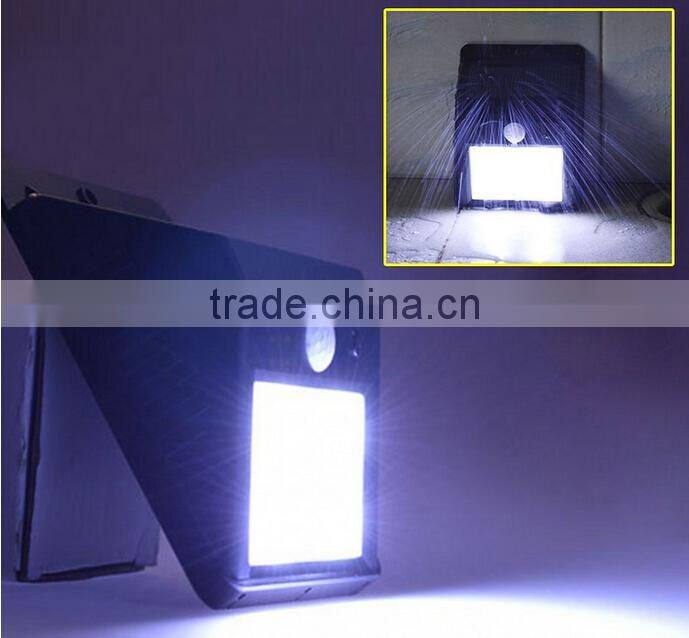 2015 New Outdoor 12 LED Solar Wall Mounted Motion Sensor Light