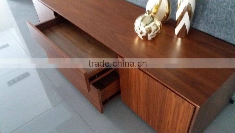 Living room furniture TV cabinet in walnut