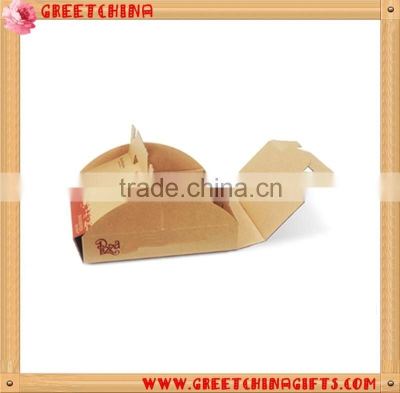 Restaurant take out cute paper packaging pizza box