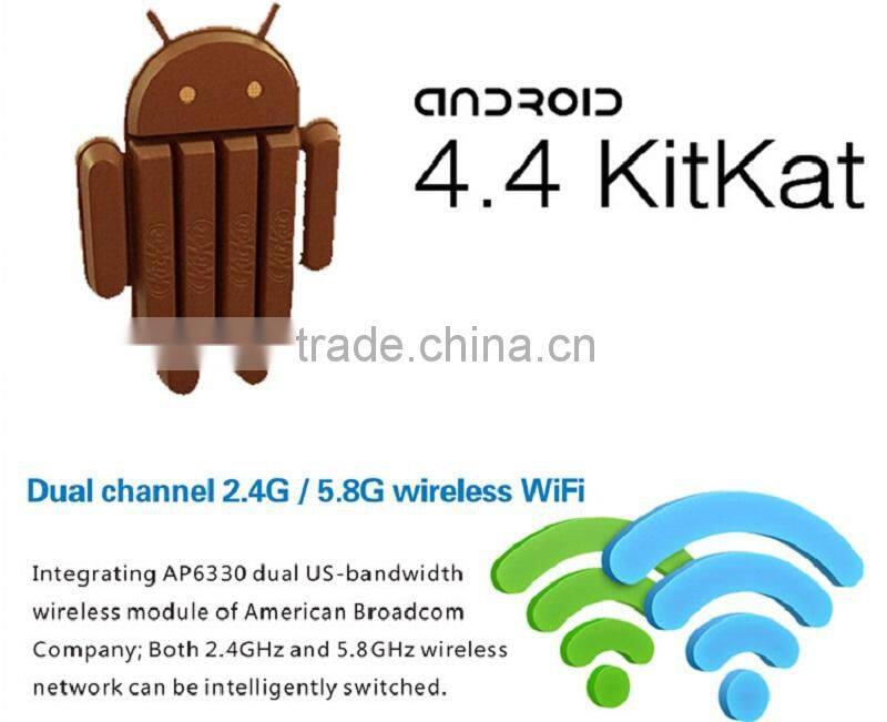 CS4K RK3288 CS4K Android 4.4 TV BOX RK3288 CPU Quad Core 4K TV Box with karaoke and microphone