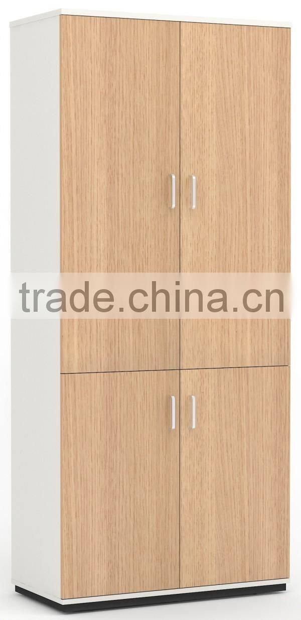 Office particle board cabinet double doors filing cabinet