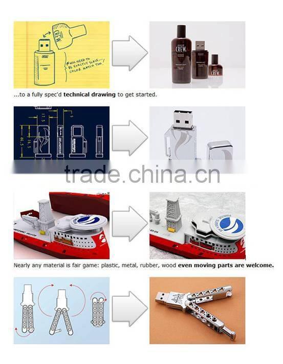 Exquisite packaging wholesale cartoon usb stick 4 gb free samples