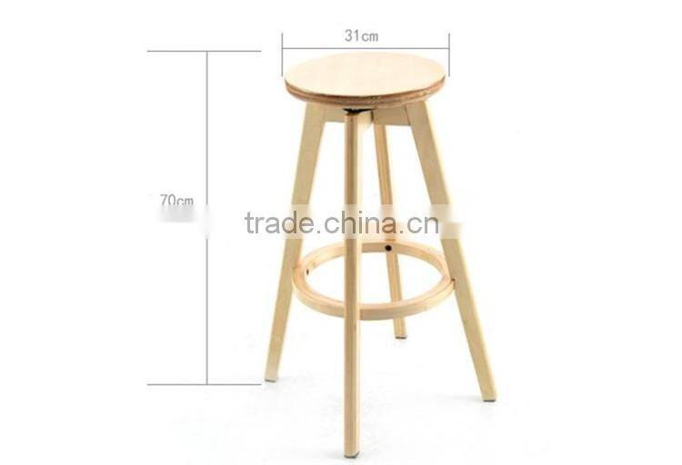 2016 New style Wood High foot Bar chair Y068