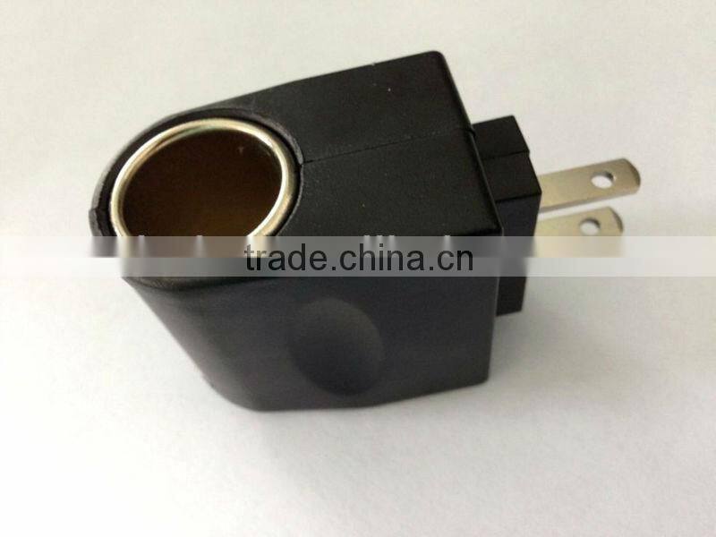 US Plug AC/DC car charger With Power Socket For Car Chargers