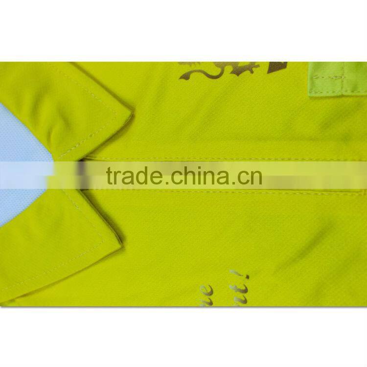 custom sportswear 100 polyester diy fit xxl tshirt polo shirt in guangdong