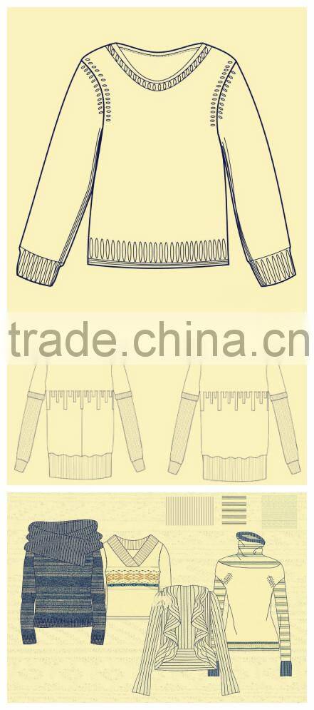 2015 hot sale ladies hand made cotton cardigan