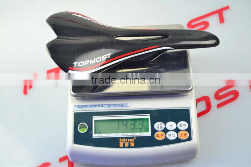 2013 hot-selling super light carbon fiber bike saddle BS-01
