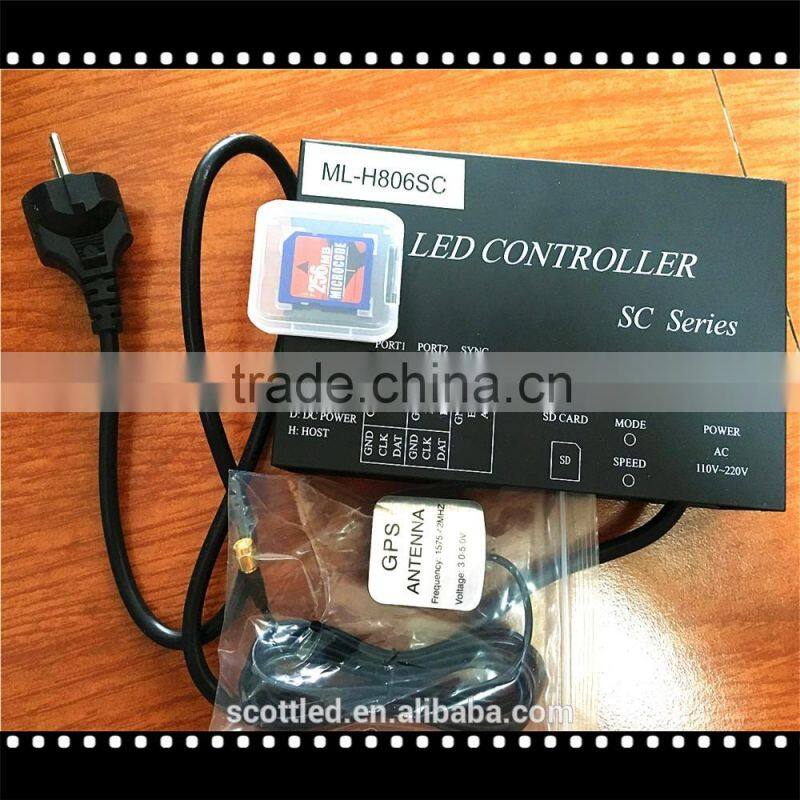 digital AC110-220V ic led full color lpd6803 led controller,led controller sd card, lpd 6803 controller