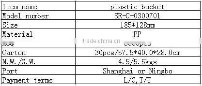 plastic bucket,plastic ice bucket,plastic buckets with lids