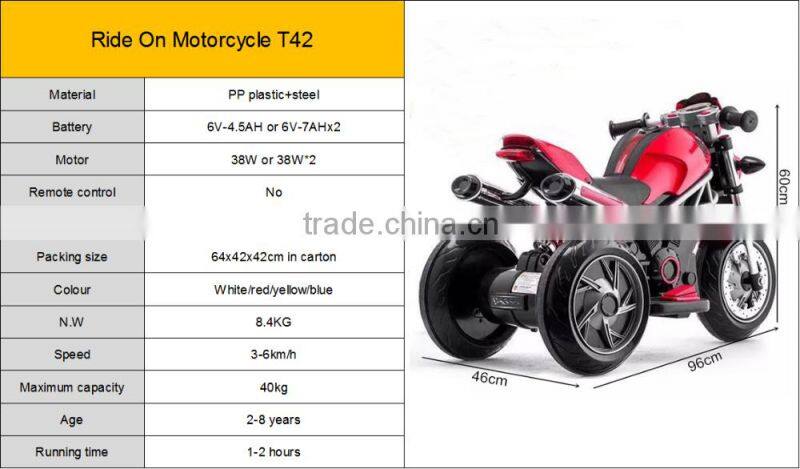 electronic ride on motorcycle toy car for children